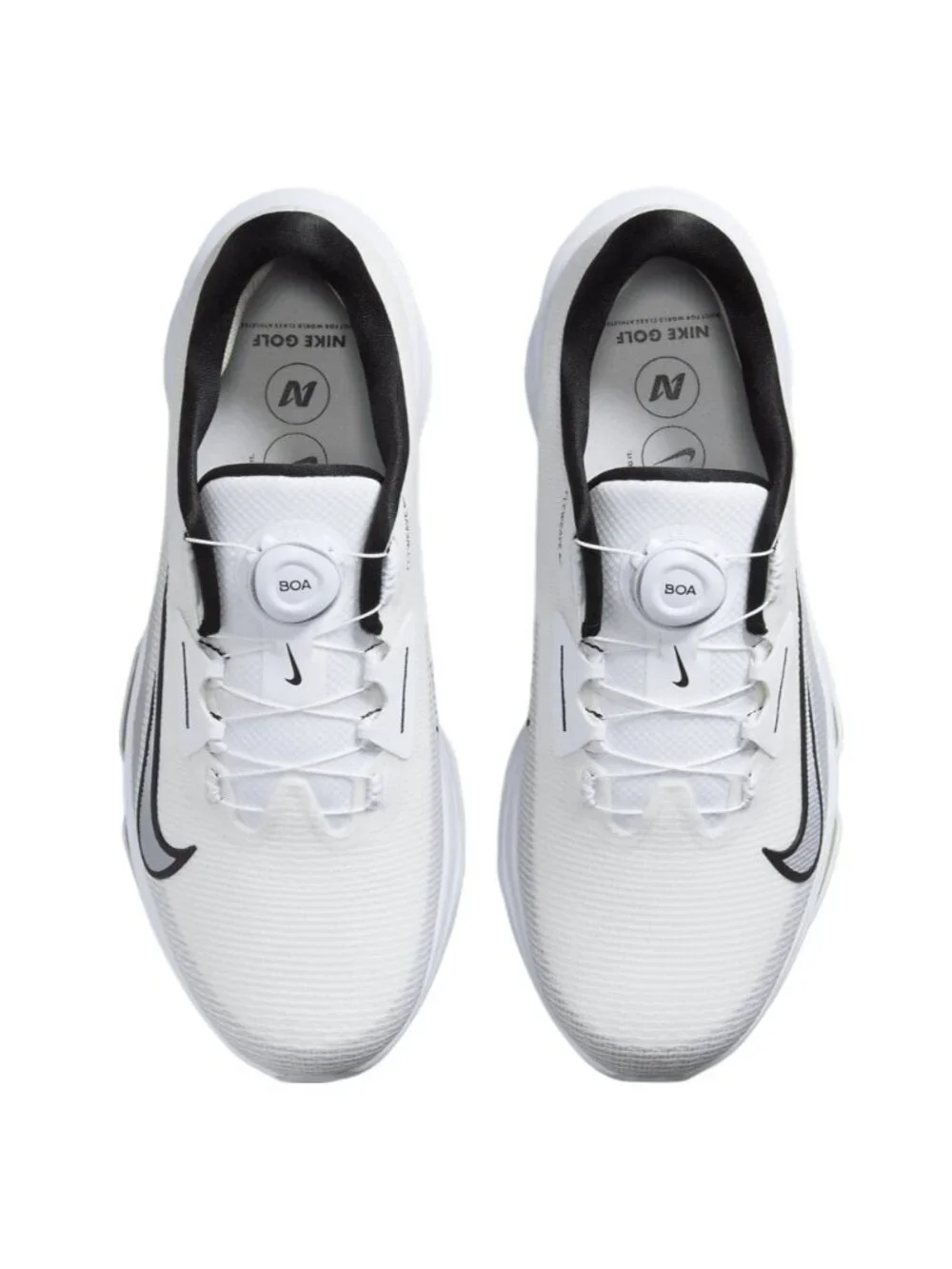 Nike Zoom Infinity Tour BOA 2 Wide Size 10.5 Men Golf Shoes White FN6730-100 NEW